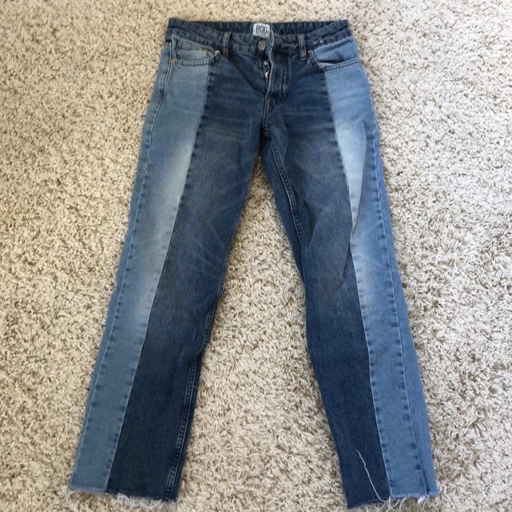 Light wash and medium wash boyfriend jeans
